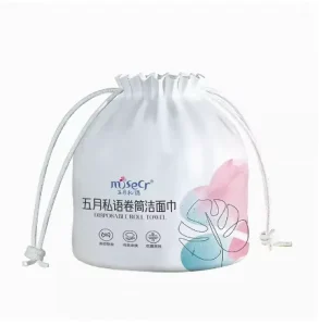 Disposable Roll Towel Cotton Facial Tissue Towel OEM Roll Cleansing Makeup Tissue
