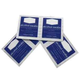 Disposable Small Nonwoven Sterile Isopropyl Alcohol Prep Pad Wipes