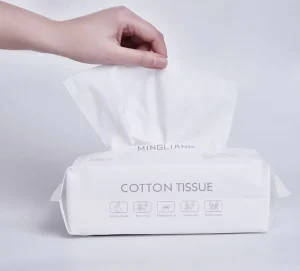 Disposable Soft Facial Cleansing Wipes for Makeup Removal and Facial Cleansing