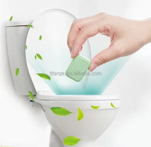 Disposable Solid Eco-Friendly Biodegradable Low-Foam Blue Automatic Toilet Bowl Cleaner