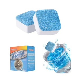 Disposable Solid Effervescent Eco Friendly Washing Machine Cleaner Tablets (Pack of 30)