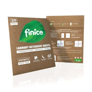 Disposable Solid Laundry Detergent Sheets Super Concentrated Lightweight Fresh Scent Gentle Low Foam