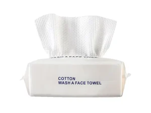 Disposable Thick Cotton Facial Wipes Wet And Dry Dual-Use Facial Tissues Cotton Pads For Applying Makeup Remover Cleansing Wipes