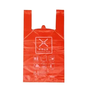 Disposable Thickened Plastic Handheld Vest Bags 3-6L Capacity for Household Kitchen Waste Classification Garbage
