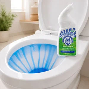 Disposable Toilet Bowl Cleaner Gel 500ml Concentrated Cleaning Liquid Limescale and Urine Stain Removal