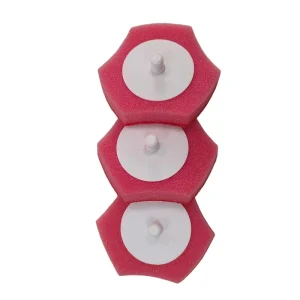Disposable Toilet Brush Head Sponge Scouring Pad