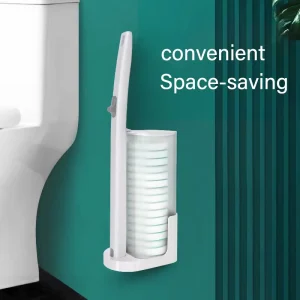 Disposable Toilet Cleaning Sponge Brush Holder Refills