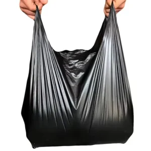 Disposable Vest Type Household Trash Bag Plastic Garbage Bag for Home Use