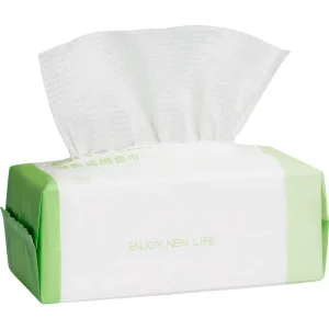 Disposable Viscose Face Towel Ultra Soft Thick Washcloths Biodegradable Facial Towels Lint Free Towelettes Household