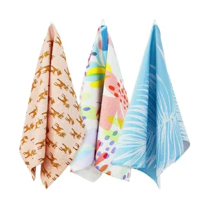 Disposable Woven Biodegradable Super-absorbent Eco-Friendly Kitchen All-Purpose Swedish Dish Cloths