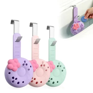 Donut Silicone Toilet Cleaner Tablet Holder Hanging Bleach Block Rack for Toilet Cistern Tank