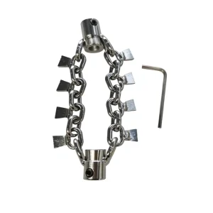 Double-Chain Blade Cleaning Tool for Pipe Dredging