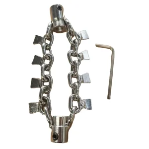 Double-Chain Blade Clearing Bands Sewer Clearing Strips