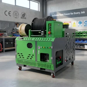 Double Cylinder Gasoline Pipe Blockage Cleaning Machine Pipeline Dredging Water Sewer Jetting Machine