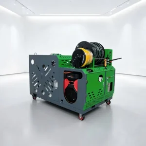 Double Cylinder Gasoline Pipe Blockage Cleaning Machine Pipeline Dredging Water Sewer Jetting Machine