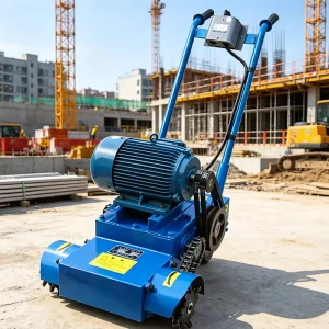 Double Roller Concrete Floor Cleaner for Removing Fallen Concrete Residue and Mortar High Efficiency Labor Saving