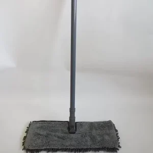 Double-Sided Chenille Microfiber Floor Mop, 360-Degree Retractable Long Handle Flat Mop