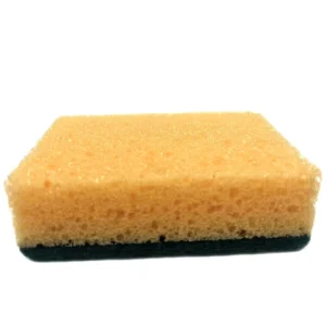 Double-Sided Kitchen Cleaning Brush Sponge Block