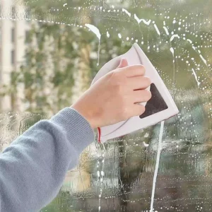 Double-Sided Magnetic Window Glass Cleaner