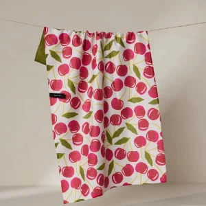 Double Sided Printed Tea Kitchen Towels Recycled Polyester Nylon Waffle Weave Microfiber Artwork Can Be Displayed on Both Sides