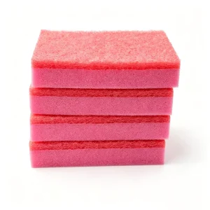 Double-Sided Sponge Block Cleaning Scouring Pad