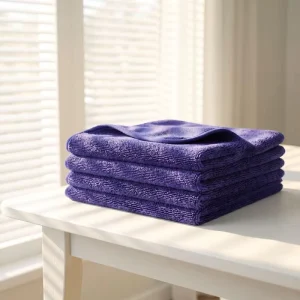Double-Sided Twisted Loop Microfiber Cleaning and Drying Cloth for Car Detailing