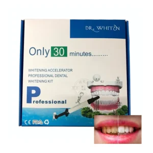 Dr Whiten Dental Teeth Whitening Kit 35% HP Bleaching Gel Set for Personal Teeth Whitening Dentists Material