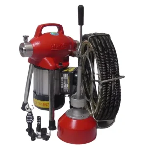 Drain Cleaner Machine Commercial Snake Plumbing Machine Pipe Dredging Machine