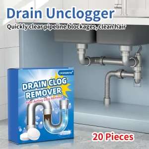 Drain Cleaner for Pipes and Septic Systems 80% Active Ingredient