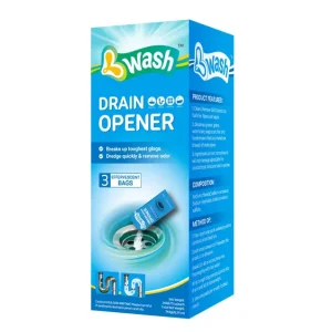 Drain Opener Powder Effervescent Drain Cleaner Bags and Clog Remover for Sink Kitchen Bathroom Pipes