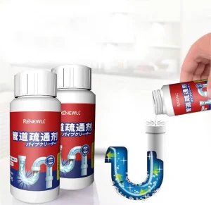 Drain Pipe Cleaning Agent for Toilets Kitchens and Bathrooms