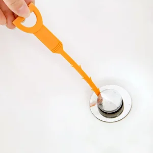 Drain Snake Auger Hair Remover Tool for Toilets, Showers, Sinks, and Bathtubs