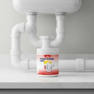 Drain Unclogging Agent Pipe Deodorizer Cleaning Powder with 15-30% Active Ingredient