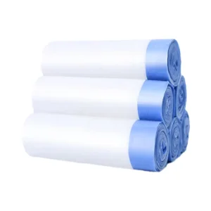 Drawstring Garbage Plastic Trash Bag Bin Liner Disposable for Household Products