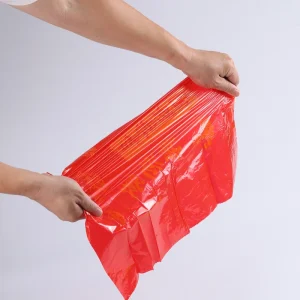 Drawstring Plastic Trash Bags, Leak Proof, Disposable, Kitchen Garbage Bin Liners