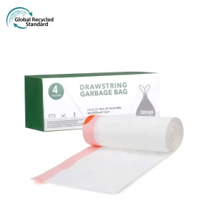 Drawstring Trash Bags Rubbish Bin Can Liners Garbage Plastic Bags