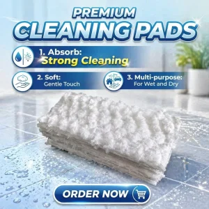 Dry Dust Mop Pads Replacement Sheets Disposable Floor Cleaning Cloths with Electrostatic Technology for Home Use