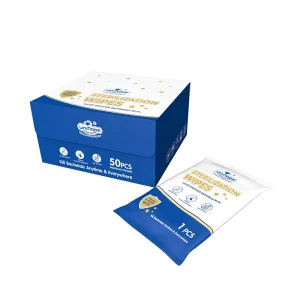 Dry Wet Tissue Cleansing Flushable Wipes for 100% Safety
