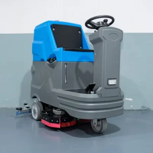 Dual Brush Small Eco Friendly Floor Cleaning Vehicle Ride on Floor Scrubber Vacuum Cleaner