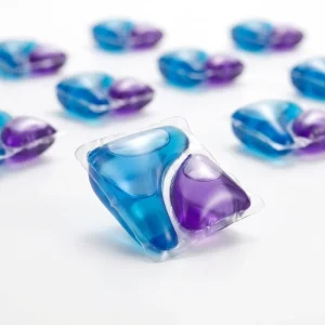 Dual-Cavity Laundry Detergent Capsules with Enzyme Formula for Baby Clothes and Sensitive Skin