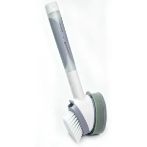Dual Heads Liquid Dispensing Cleaning Brush HD5584