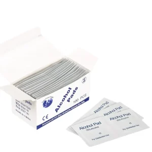 Dual-Purpose Alcohol Pads and Phone Cleaning Swabs Skin Care Use 3x6cm Medical Grade Nonwoven Antibacterial Disposable Wipes