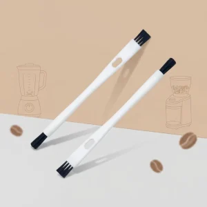 Dual-Sided Cleaning Brushes with White PBT and Black Nylon Bristles 9 Colors