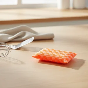 Dual-Sided Kitchen Cleaning Sponge Dishwashing Scouring Pad