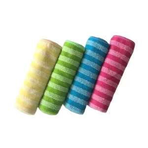 Dual-Sided Microfiber Kitchen Cleaning Cloth Dish Towel for Easy Cleaning
