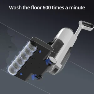 Dual Tank Handheld Floor Washing Machine Self Cleaning Wet Dry Vacuum Cleaner with HEPA Filter and Brushless Motor for Hotels