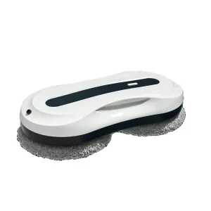 Dual Water Spray Window Cleaning Robot for Framed Glass with 50ml Tank and Brushless Motor