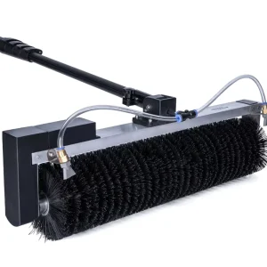 Durable Aluminum Handle Telescoping Solar Panel Brush Cleaner 3.5m 5.5m 7.5m Household Tool Extensible Cleaning Tool Brush