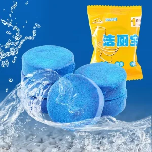 Durable Blue Solid Block Toilet Cleaner Tablet Toilet Cleaning Detergent