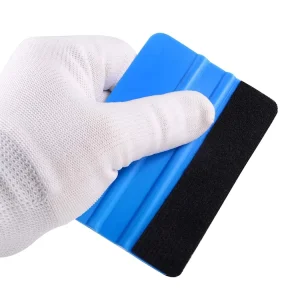 Durable Car Window Vinyl Film Wrap Tool Kit Wool Felt Plastic Tip Edge Squeegee